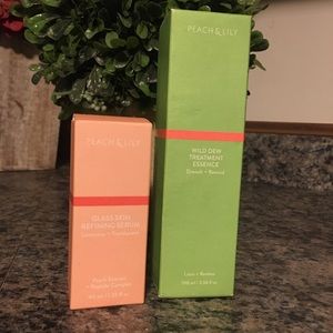 Peach and Lili skincare duo. New